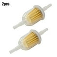 thumbnail image 4 of Bgsha 2pcs Universal Lawn Mower Nylon Transparent Inline Fuel Filter 6mm 1/4\", 4 of 6