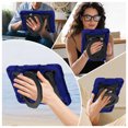 thumbnail image 5 of FJLBDE Case for Xiaomi Redmi Pad 2/Pad 2 SE 9.7 Inch with 360 Kickstand, Shoulder Strap Carrying Protective Cover, Navy Blue, 5 of 6