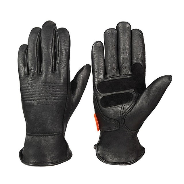 XL Vestido de hombre Conducción Ciclismo Guantes de cuero de piel de cordero Hombres (hombres y mujeres)