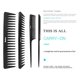 thumbnail image 4 of Set de cepillos de pelo BALON Paddle Deenredling Peine para hombre y mujer, 4 of 7