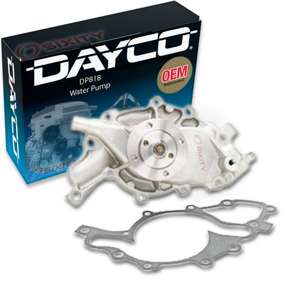 Dayco Engine Water Pump P/N:Dp818 Fits select: 1993-1995 CHEVROLET CAMARO, 1993-1995 PONTIAC FIREBIRD