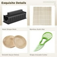 thumbnail image 2 of 23pcs Sushi Making Kit for Family, Superior Sushi Maker Tool Set for Beginners, Plastic Premium Set Sushi Rice Roll Mold Shapes, DIY Sushi Prefect Home Sushi Tool, 2 of 6