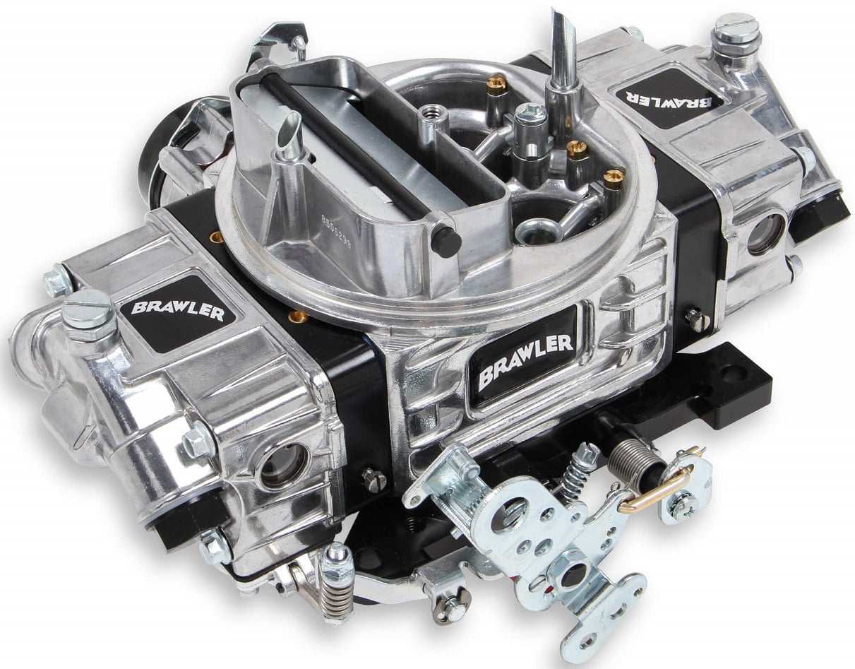 HOLLEY QUICK FUEL BRAWLER STREET CARBURETOR,600 CFM,4150,4BBL,ELECTRIC