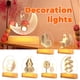 thumbnail image 1 of XWSHYW Utensilios y Gadgets de Cocina. Luz Decorativa Luz de Decoración de Habitación Adornos 3D Luz de Noche con Batería, 1 of 3