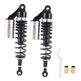 thumbnail image 2 of 1 Pair 340mm Motorcycle Shock Absorber, Adjustable Rear Air Shock Absorbers Suspension Spring Universal for ATV SUV, 2 of 7