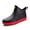 Red, variant on Rain Boots Men Short Ankle Women Waterproof Rain Boots Outdoor Garden Shoes