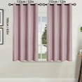 thumbnail image 4 of Rideau Occultant Thermique 132X160Cm Rideaux de Protection Solaire Beige, 4 of 5