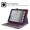 thumbnail image 5 of For iPad 2/3/4 Case Corner Protection - Fintie [Multi-Angle Viewing] Smart Stand Cover w/ Pocket Wake/Sleep, Purple, 5 of 7