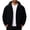 Black, variant on longantii Men's Waterproof Jackets Cozy Windbreaker Turndown Collar Rain Coat Long Sleeve Hooded Coat Relaxed Fit Spring Fall Fishing Streetwear Gray M