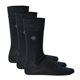 thumbnail image 1 of TOM TAILOR Calcetines para Hombre, Paquete de 3 - Básicos, Mezcla de Algodón, Lisos Azul marino 43-46, 1 of 3
