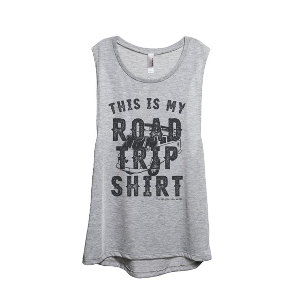 Thread Tank Designs - My Roadtrip Shirt Women's Sleeveless Muscle Tank Top Tee