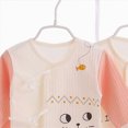 thumbnail image 4 of CAUYDYNew Born Baby Layette Gift Set-7 Piece Cotton Girl Boy Cute Cartoon Clothing and Essentials Accessories 0-3 month0-3 ML101-Light Pink,9-12 M), 4 of 5