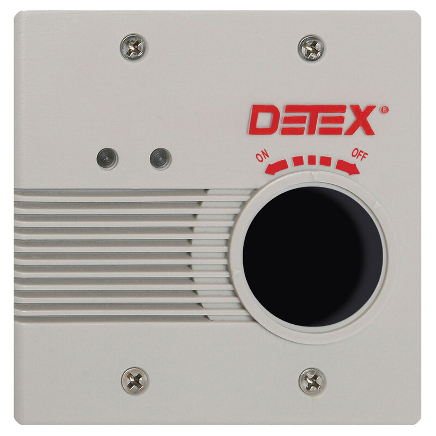 Detex Eax 2500f Gray Eax 2500 Series Wall Mount Flush Mount Ac Dc