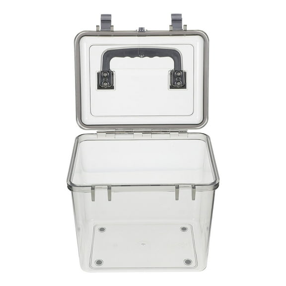 STOBOK Small Storage Case Camera Accessory Container Moisture Proof Abs Hard Case 1Pack