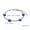 2, variant on EOEMY Fashion Blue Evil Eye Beads Braided Bracelet Bangle Adjustable Wholesale Women-36