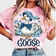 thumbnail image 3 of Floral Mama Goose Tee Shirt Coquette Mama Shirts Coquette Mom Tees Goose Lover Shirt, Mothers day Gift, 3 of 4