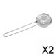 thumbnail image 1 of 2x Separador de Huevos Herramienta Separadora de Y Clara, Gadget de Utilidad de Cocina Cocina a Prueba de Herrumbre Material de Primera Calidad 2 piezas, 1 of 7