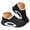 Black, variant on Winter Slippers for Women Arch Support Fuzzy Lined Warm Outdoor Indoor Garden Shoes Size 5.5‑9.5