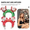 thumbnail image 3 of 20 piezas diademas inflables para fiesta, diademas con globos de dibujos animados, decoraciones para el cabello, sombreros de Navidad, 3 of 6