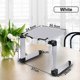 thumbnail image 2 of Adjustable Book Stand, Adjustable Height and Angle, Ergonomic Book Stand with Paper Clips for Large School Books, Music Books, Tablet, Cooking Recipes, 2 of 5
