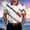 White1, variant on Men's 4th of July Polo Shirt American Flag Short Sleeve Golf Shirt Casual Button Down Shirts Independence Day Outfit(White1,XXXXXL)