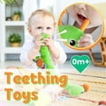 thumbnail image 5 of LIGHTDESIRE Musical Caterpillar Baby Toy - Organic Sensory Stuffed Animal with Crinkle/Rattle, Tummy Time Development Toy for Newborn Boys Girls 0-12 Months, 5 of 6