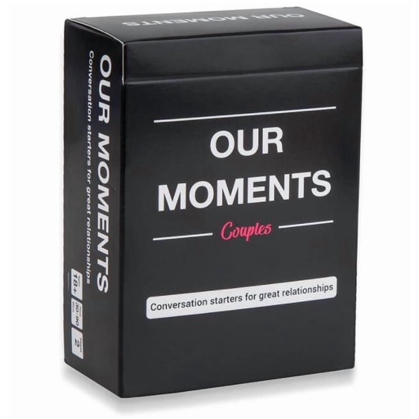 Juego de cartas Our Moments para parejas y familiares con baraja de tarot
