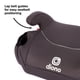 thumbnail image 3 of Asiento de coche Booster Diono Solana, sin respaldo, ligero, negro, 3 of 9