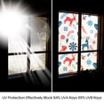 thumbnail image 3 of DKTIE 35.4" x 78.7" Natural Deer Pattern Decorative Colored Privacy Window Film, Providing Shade and UV Protection. Electrostatic Adsorption Installation, Reusable, Applicable to any Window Scenario, 3 of 8