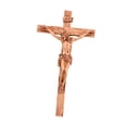 thumbnail image 4 of Crucifijo de pared, Jesús, coleccionable, cruces católicas colgantes de resina para oficina y Naranja, 4 of 9