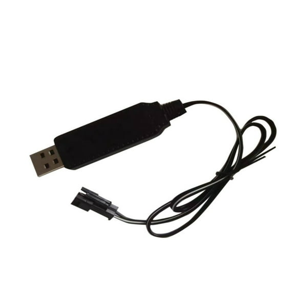 3.7V 18650 Battery USB Charger Cable 2Pin Forward Plug Remote Control Car USB Charger Electric Toy Accessories