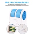 thumbnail image 3 of 3-In-1 Mini Air Conditioning Fan Humidifier Purifier USB Battery Powered Quiet Air Cooler For Home Office, 3 of 9
