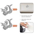 thumbnail image 3 of Shisuyan Cabinet Pull Handles Zinc Alloy 4Pack 2x2in, 3 of 9