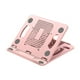 thumbnail image 3 of Base de soporte para computadora portátil, estante plegable portátil, elevador para computadora portátil, ángulo ajustable Rosa, 3 of 9