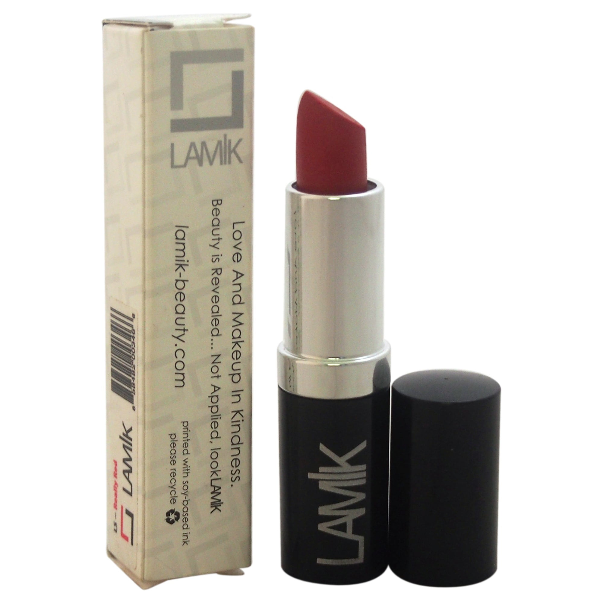 Lamik Lipstick, Really Red, 0.12 Oz