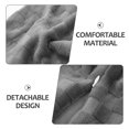 thumbnail image 3 of unbranded Funda Para Almohada Cervical Redonda De Franela Con Ajustado Para Descanso Cómodo, 3 of 8