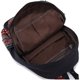 thumbnail image 5 of Mochila Retro Colorido A Rayas Mochila Escolar Juvenil Ligero Lindo Impermeable Mochila Informal Mochila Escolar Negro,11 Feliz Sencillez, 5 of 5