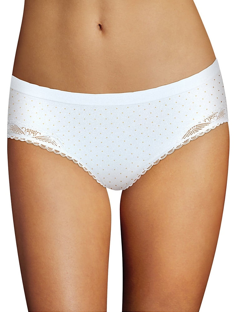 2 Seamless HIPSTER BRIEFS Undies White UNDERWEAR Sz 12