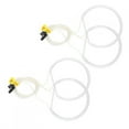 thumbnail image 2 of Coche blanco CCFL Angel Eyes Halo anillos luz de alto brillo apto para E46 Jadeshay A, 2 of 8