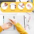 thumbnail image 4 of 5 Pieces Cute Cat Paw Straight Rulers, 6 Inch Plastic Measuring Tool Stationery Transparent Ruler Small Straight Rulers with Centimeters for School Office Home Supplies (Pink), 4 of 5