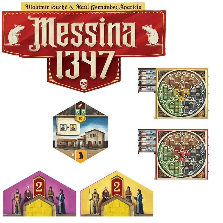 Messina 1347 - Strategy Board Game, Rio Grande selling Games