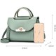 thumbnail image 5 of Bolso de mano para mujer, elegante, pequeño, ligero, para hombro, tipo mensajero, cruzado, para viajes por la ciudad, para ir de compras, 5 of 5