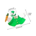 thumbnail image 3 of Haliyee Porch Goose Outfit,Easter Porch Goose wirh Bunny Costume,23.0in Large Outdoor Garden Decor for Spring,Waterproof Holiday Decoration for Front Porch,Easter Bunny Decor, 3 of 6