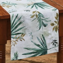 Park Designs Rainforest Green Table Runner 13" x 54"