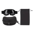 thumbnail image 1 of Gafas de Protección de esquí ANGGREK Gafas de esquí Esféricas de Doble capa antiniebla Color negro, 1 of 8