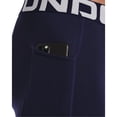 thumbnail image 2 of Leggins Under Armour ColdGear Armour para hombre, color azul marino y blanco, 2 of 4