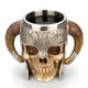 thumbnail image 4 of Taza de acero inoxidable 3D para beber, taza de calavera de resina, tazas de té de cerveza, Bar, artículos para beber Likrtyny  2pc7nw2rd9pw4cs1, 4 of 6