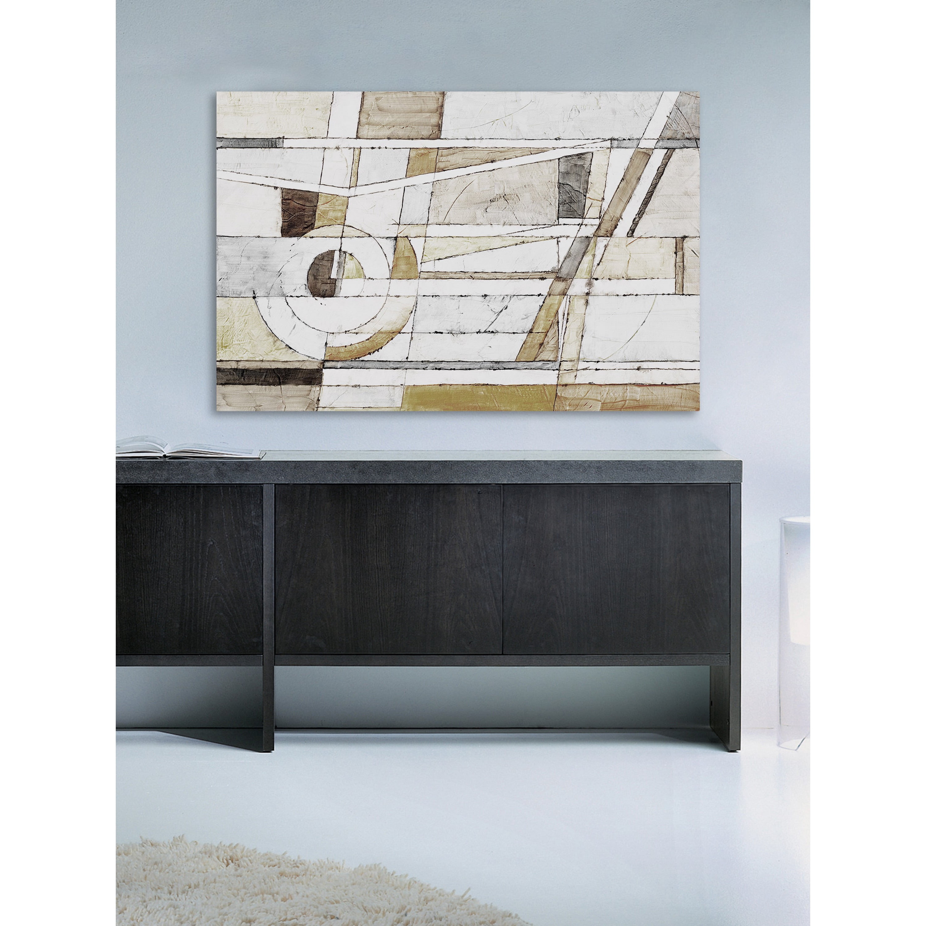 "Pieces" Painting Print on Wrapped Canvas