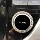 thumbnail image 4 of Pegatina con logotipo de anillo de coche con diamantes de imitación de cristal para decoración de coche, piezas de coche para damas,, 4 of 5