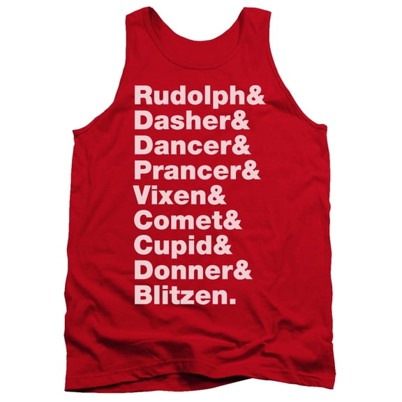 - Reindeer - Tank Top - X-Large